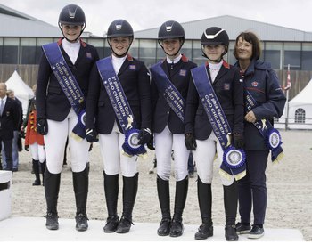 British Showjumping’s Team NAF Finish 3rd in Opglabbeek Children’s Nations Cup